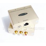 Extensor de Audio & Video RCA por UTP Cat5e 600 m video y audio hasta 1000 m